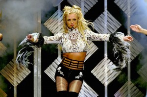LOS ANGELES, CA - DECEMBER 02:  Singer Britney Spears performs onstage during 102.7 KIIS FM's Jingle Ball 2016 presented by Capital One at Staples Center on December 2, 2016 in Los Angeles, California.  (Photo by Kevin Winter/Getty Images for iHeartMedia)