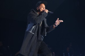 NEW YORK, NY - OCTOBER 20:  Rapper Jay-Z performs onstage during TIDAL X: 1020 Amplified by HTC at Barclays Center of Brooklyn on October 20, 2015 in New York City.  (Photo by Jamie McCarthy/Getty Images for TIDAL)