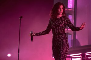 Lorde performing at the Glastonbury Festival in Glastonbury, England, June 23, 2017. (Ian Gavan/Getty Images)