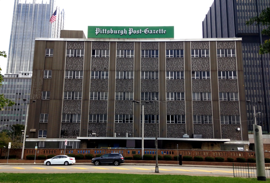 Pittsburgh PostGazette gives its 15,000 Pulitzer Prize money to Tree