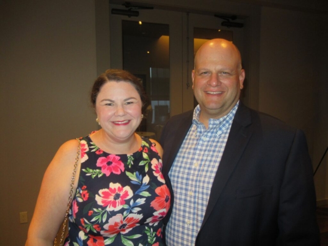 Killian and JFDS head of school Brad Philipson Killian and Brad Philipson