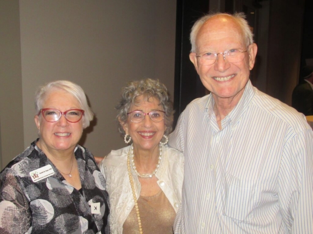 JFS executive director Roselle Ungar with Ellen and Stan Kessler Roselle Ungar with Ellen and Stan Kessler